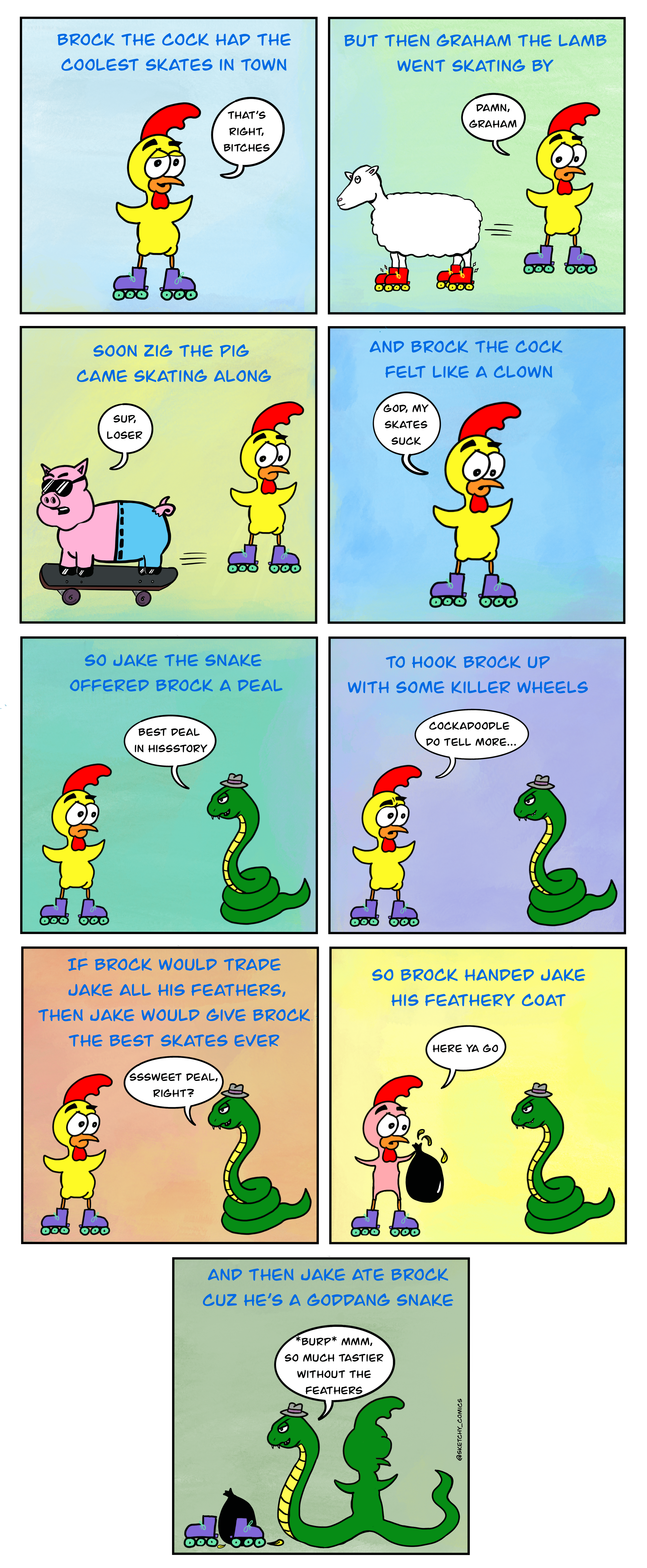 The Tale of Brock the Cock